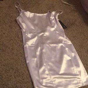 Fashion nova white fancy dress never worn